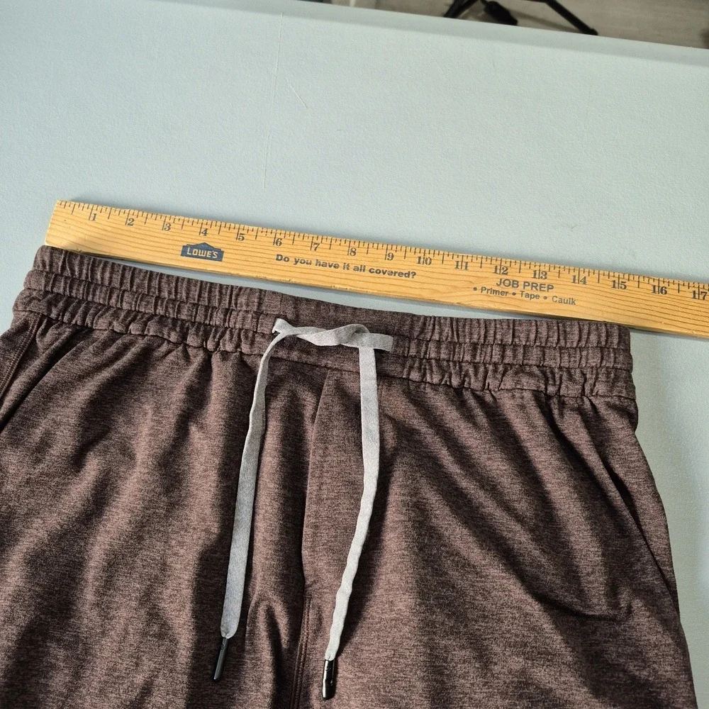 Lululemon Pants Mens Medium Brown Soft Jersey Tapered Sweatpants Lounge Stretch
